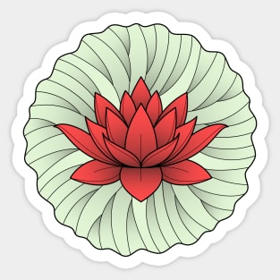 Lotus Sticker